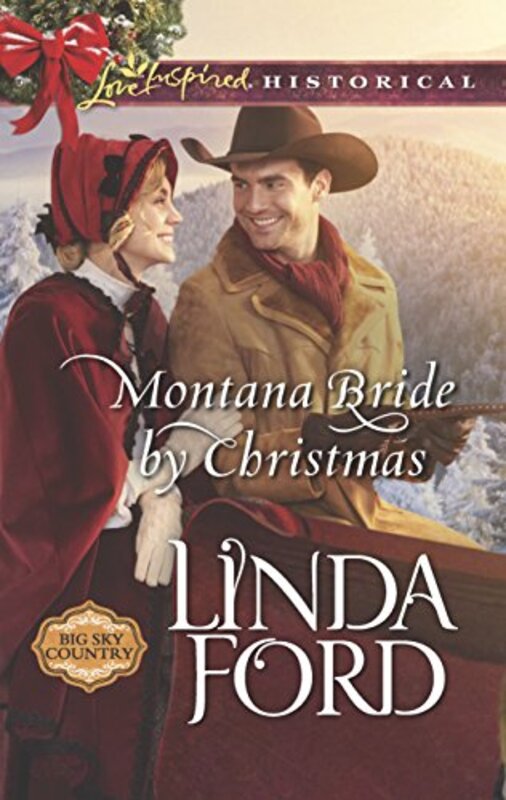 Book cover for "Montana Bride by Christmas" by Linda Ford