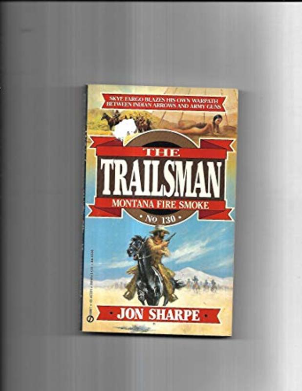 Book cover for "Montana Fire Smoke" by Jon Sharpe