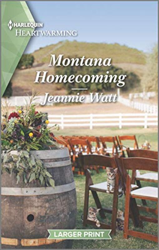 Book cover for "Montana Homecoming" by Jeannie Watt