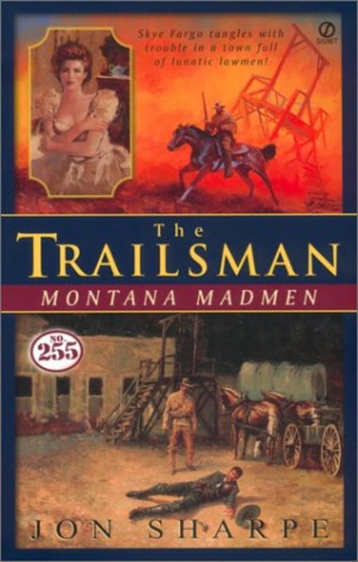 Book cover for "Montana Madmen" by Jon Sharpe