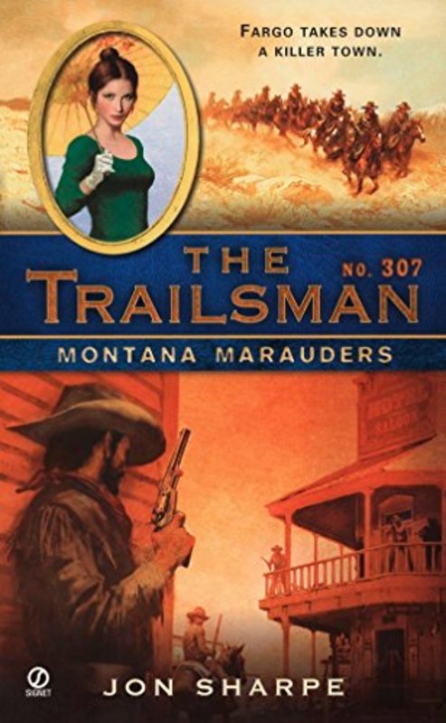 Book cover for "Montana Marauders" by Jon Sharpe