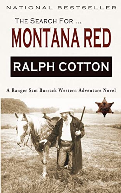 Book cover for "Montana Red" by Ralph Cotton