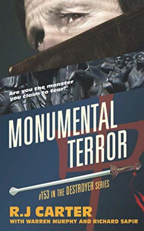 Book cover for "Monumental Terror" by Warren Murphy