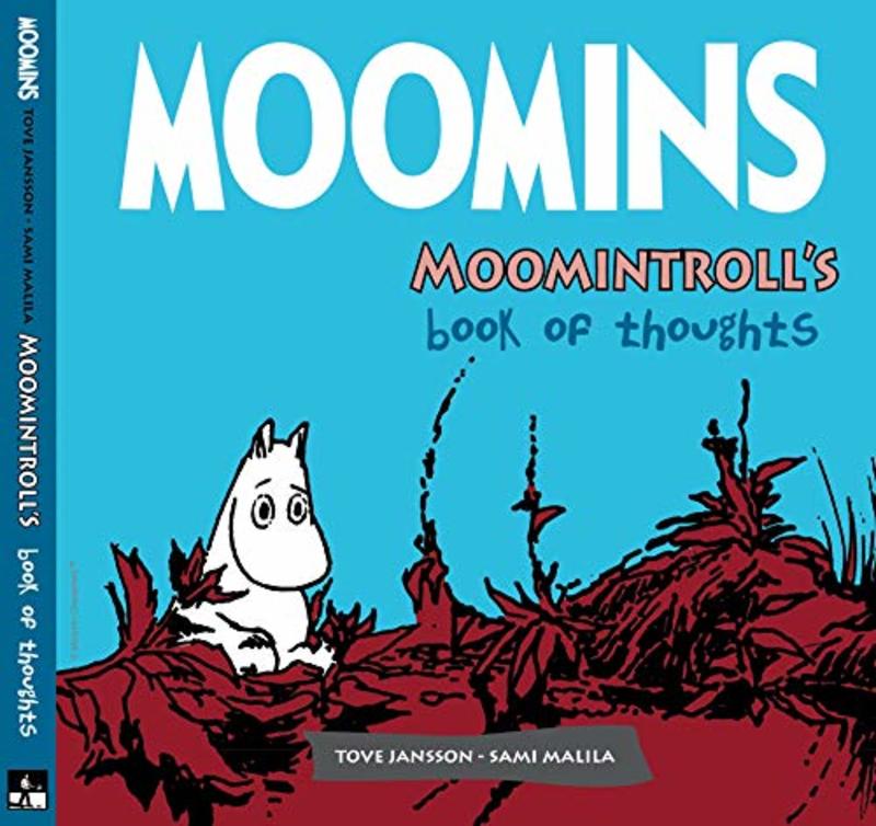 Book cover for "Moomintroll's Book of Thoughts" by Tove Jansson