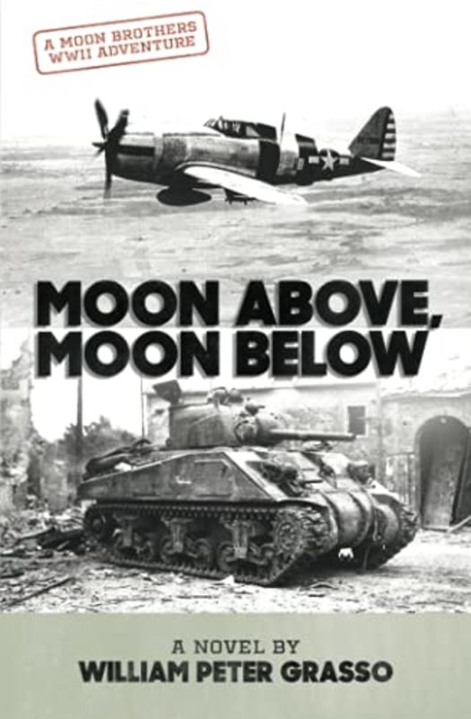 Book cover for "Moon Above, Moon Below" by William Peter Grasso