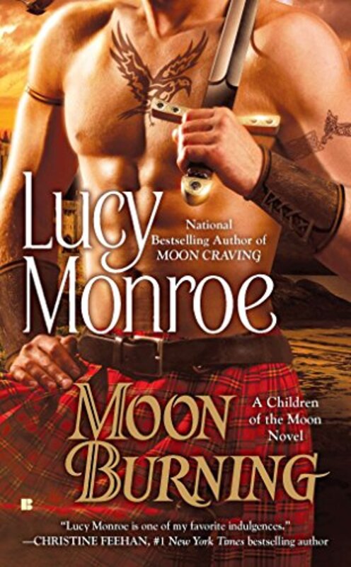 Book cover for "Moon Burning" by Lucy Monroe