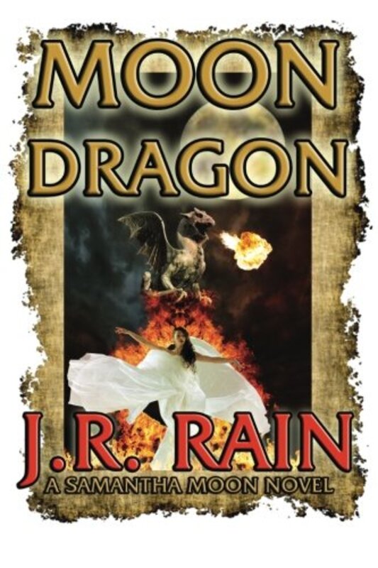 Book cover for "Moon Dragon" by JR Rain