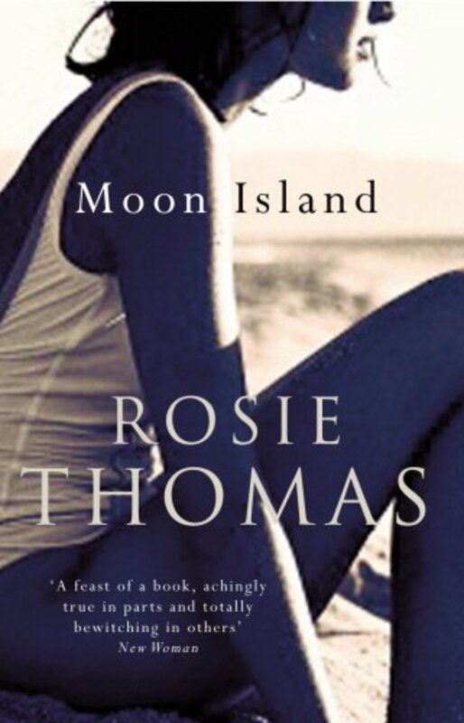 Book cover for "Moon Island" by Rosie Thomas