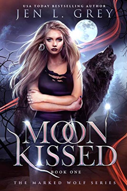 Book cover for "Moon Kissed" by Jen L Grey