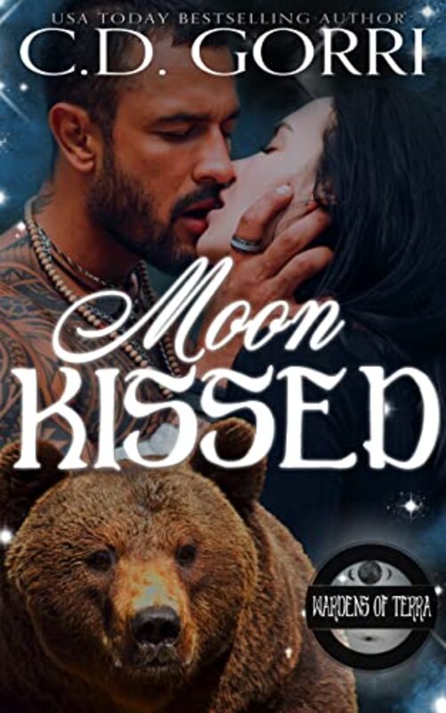Book cover for "Moon Kissed" by CD Gorri