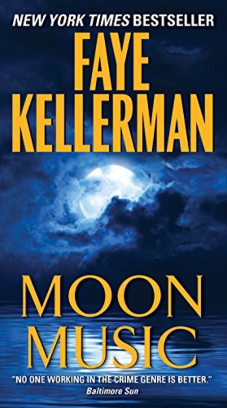 Book cover for "Moon Music" by Faye Kellerman