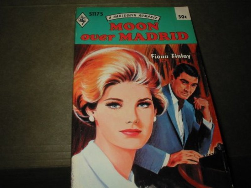 Book cover for "Moon Over Madrid" by Vivian VA Stuart