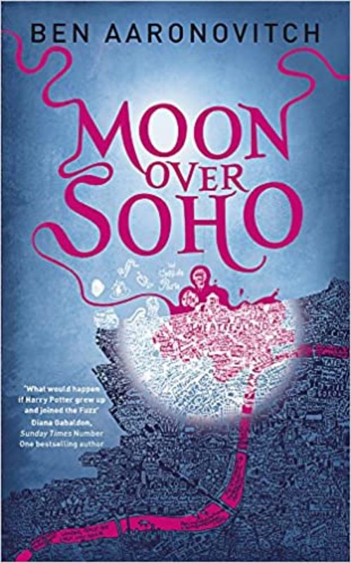 Book cover for "Moon Over Soho" by Ben Aaronovitch