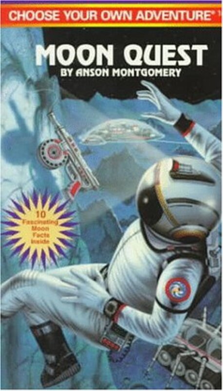 Book cover for "Moon Quest" by Various