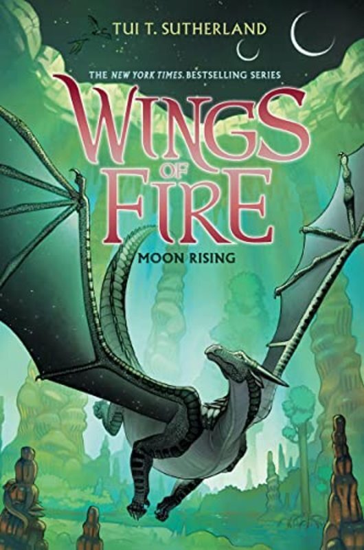 Book cover for "Moon Rising" by Tui T Sutherland