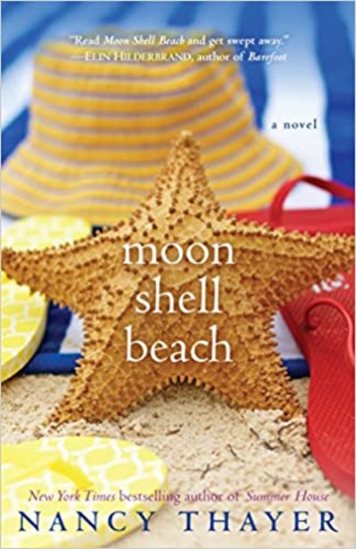 Book cover for "Moon Shell Beach" by Nancy Thayer