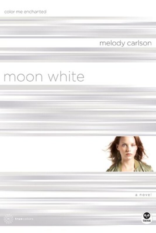 Book cover for "Moon White: Color Me Enchanted" by Melody Carlson