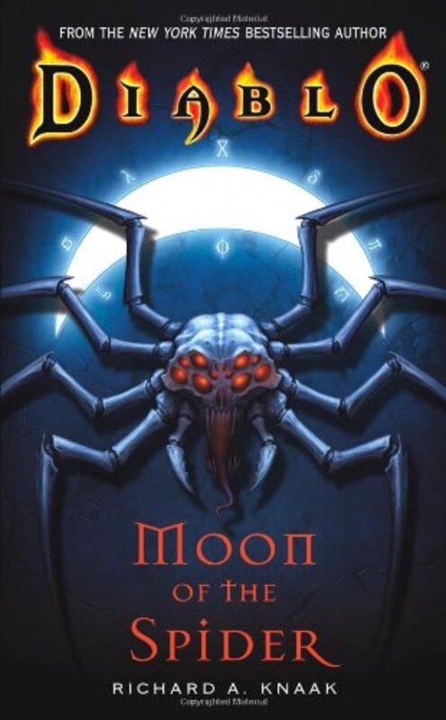 Book cover for "Moon of the Spider" by Richard A Knaak