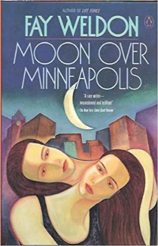 Book cover for "Moon over Minneapolis" by Fay Weldon