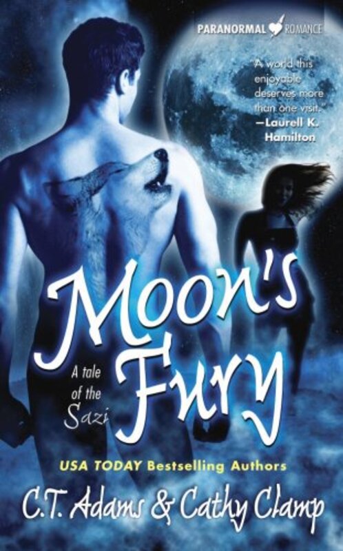 Book cover for "Moon's Fury" by CT Adams