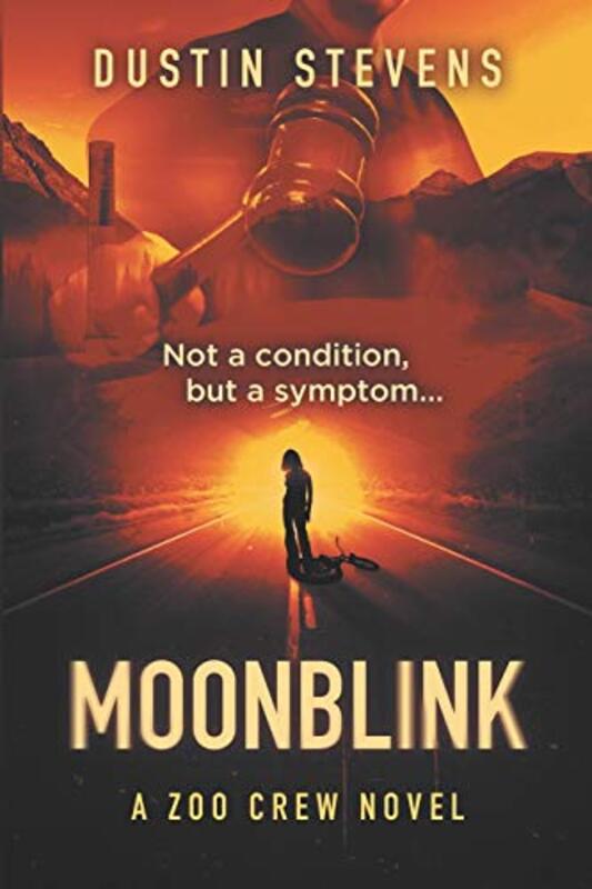Book cover for "Moonblink" by Dustin Stevens