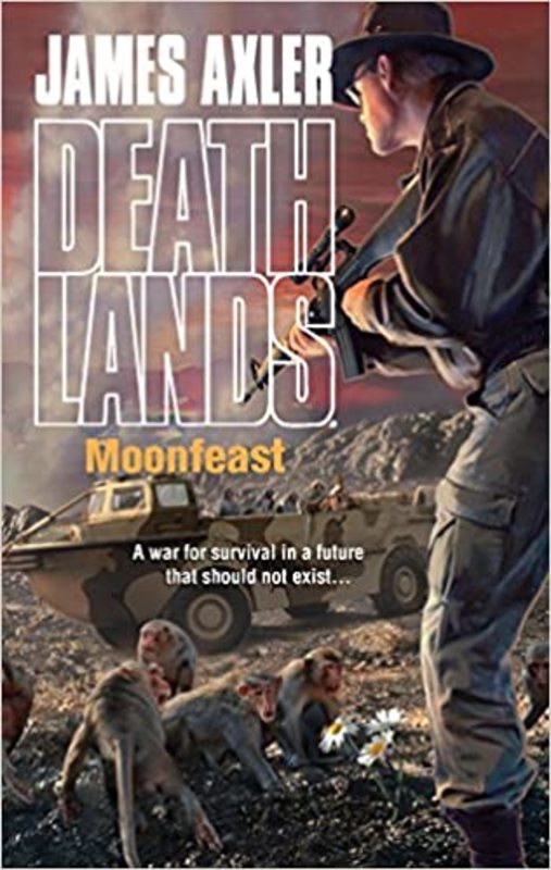 Book cover for "Moonfeast" by James Axler