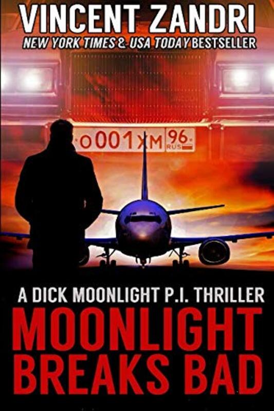 Book cover for "Moonlight Breaks Bad" by Vincent Zandri