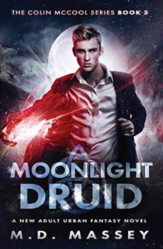 Book cover for "Moonlight Druid" by MD Massey