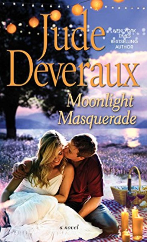 Book cover for "Moonlight Masquerade" by Jude Deveraux