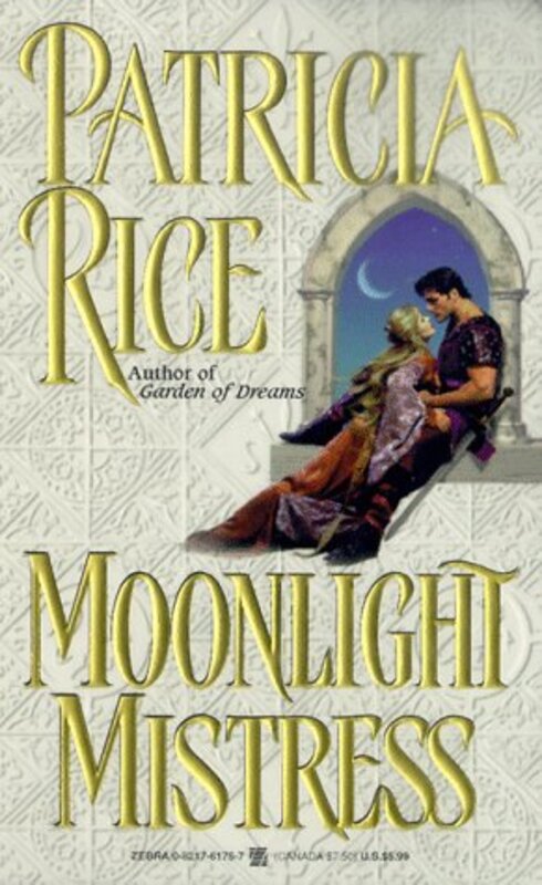 Book cover for "Moonlight Mistress" by Patricia Rice