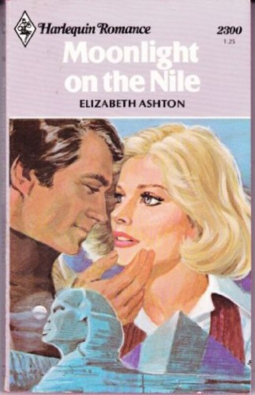 Book cover for "Moonlight On The Nile" by Elizabeth Ashton