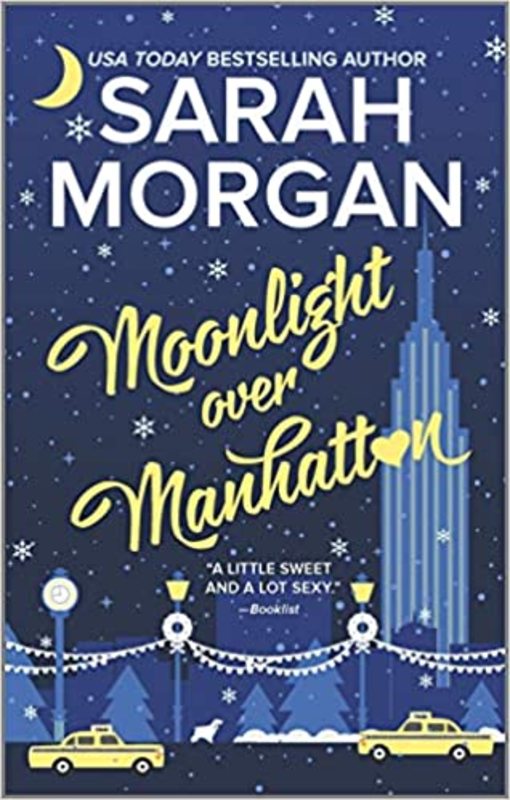 Book cover for "Moonlight Over Manhattan" by Sarah Morgan