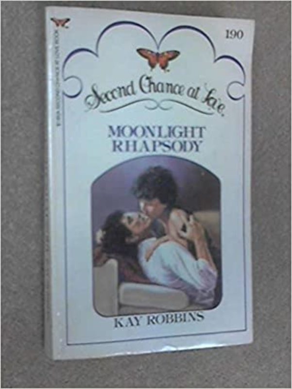 Book cover for "Moonlight Rhapsody" by Kay Hooper
