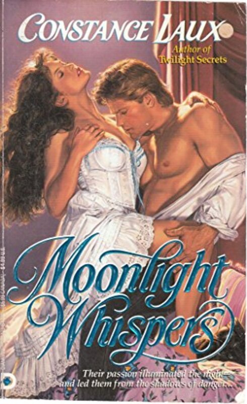 Book cover for "Moonlight Whispers" by Casey Daniels