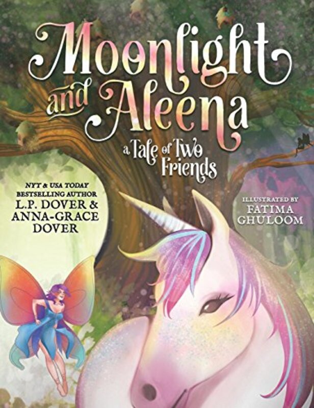 Book cover for "Moonlight and Aleena" by LP Dover