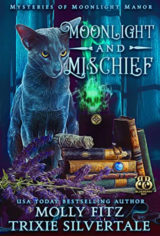 Book cover for "Moonlight and Mischief" by Trixie Silvertale