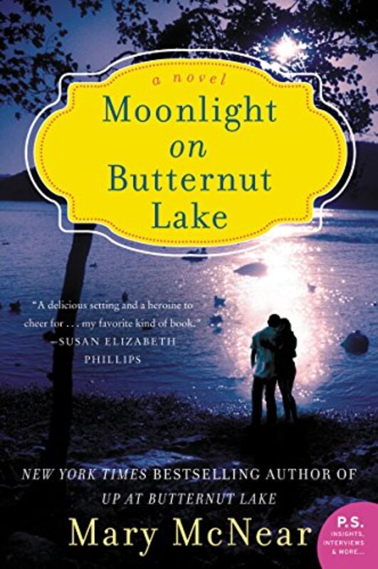 Book cover for "Moonlight on Butternut Lake" by Mary McNear