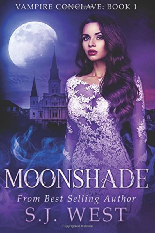 Book cover for "Moonshade" by SJ West