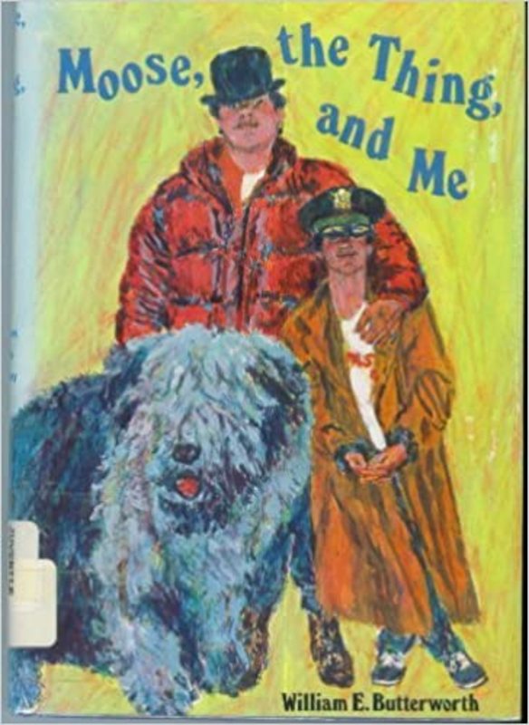 Book cover for "Moose, the Thing, and Me" by W.E.B. Griffin