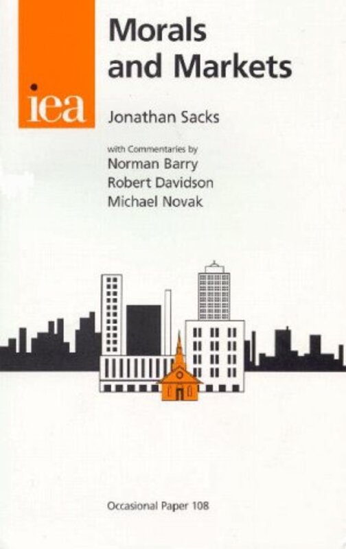 Book cover for "Morals and Markets"