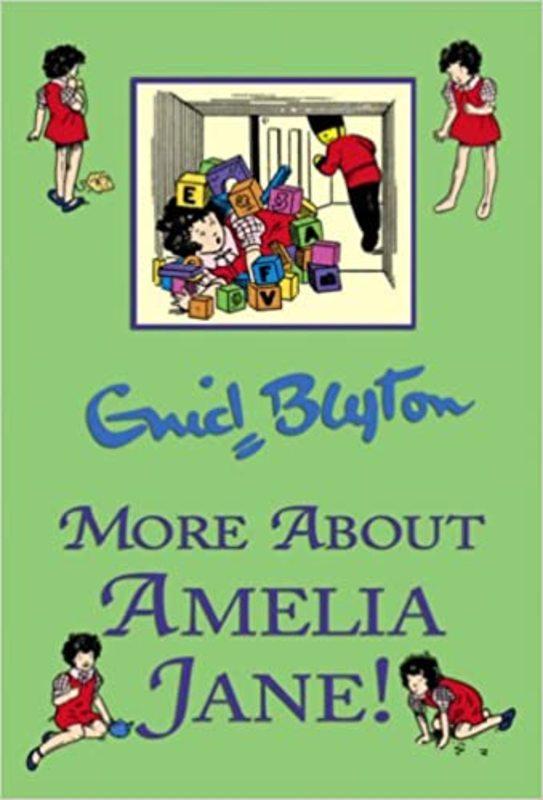 Book cover for "More About Amelia Jane!" by Enid Blyton