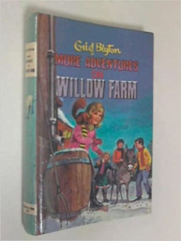 Book cover for "More Adventures on Willow Farm" by Enid Blyton