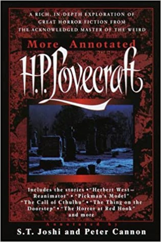 Book cover for "More Annotated Lovecraft" by H. P. Lovecraft
