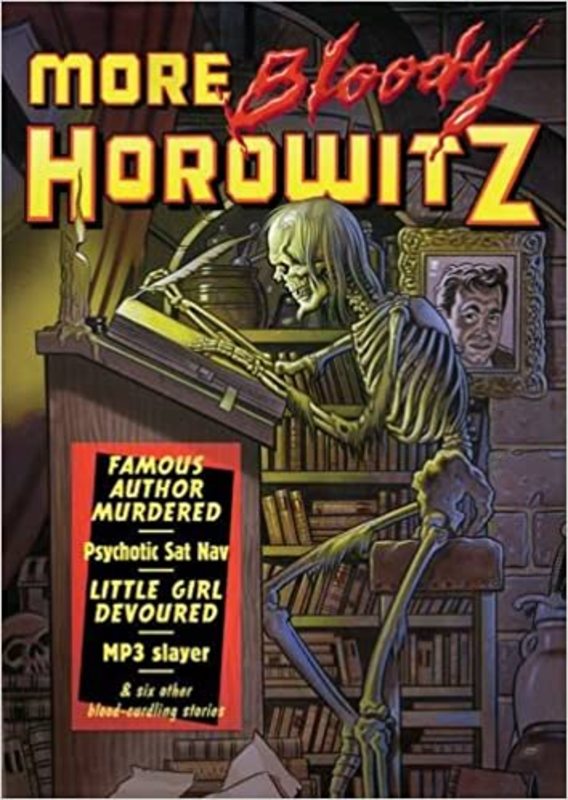 Book cover for "Bloody Horowitz" by Anthony Horowitz