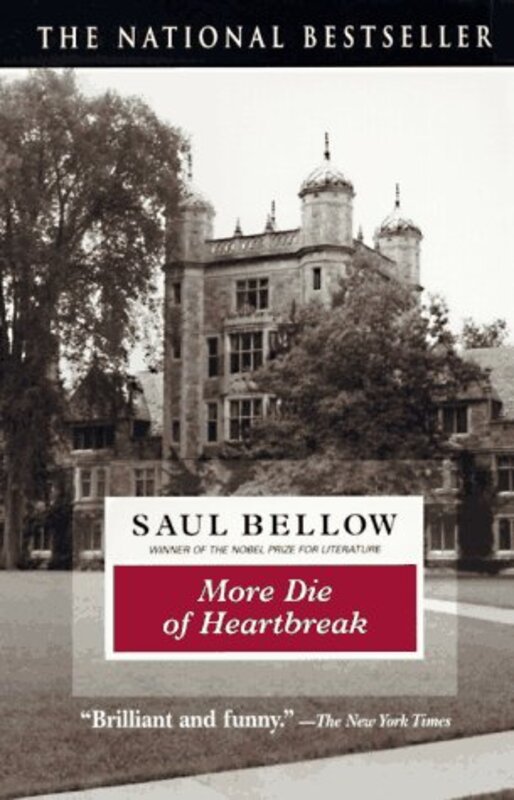 Book cover for "More Die of Heartbreak" by Saul Bellow