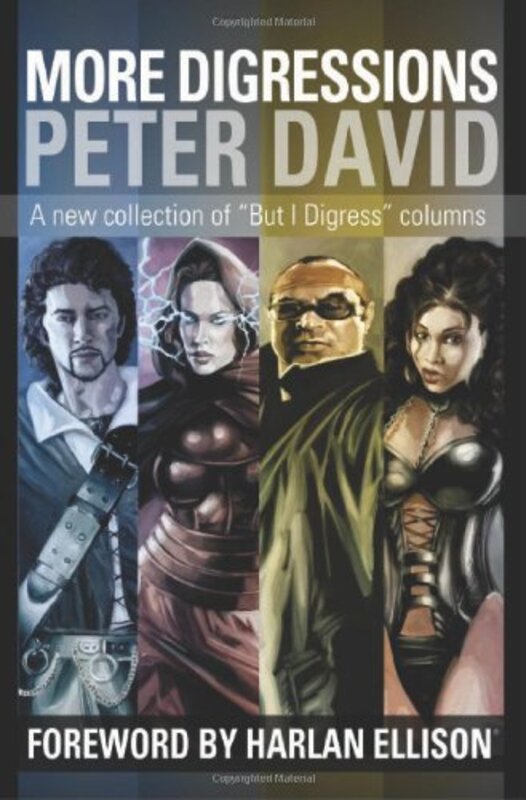 Book cover for "More Digressions" by Peter David