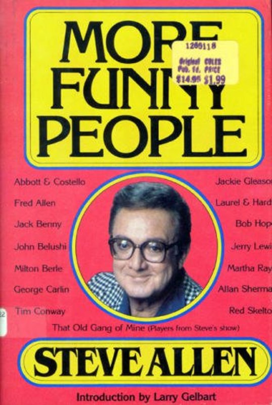 Book cover for "More Funny People" by Steve Allen