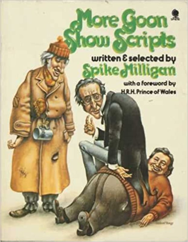 Book cover for "More Goon Show Scripts" by Spike Milligan