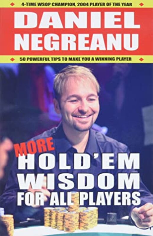 Book cover for "More Hold'em Wisdom for all Players"