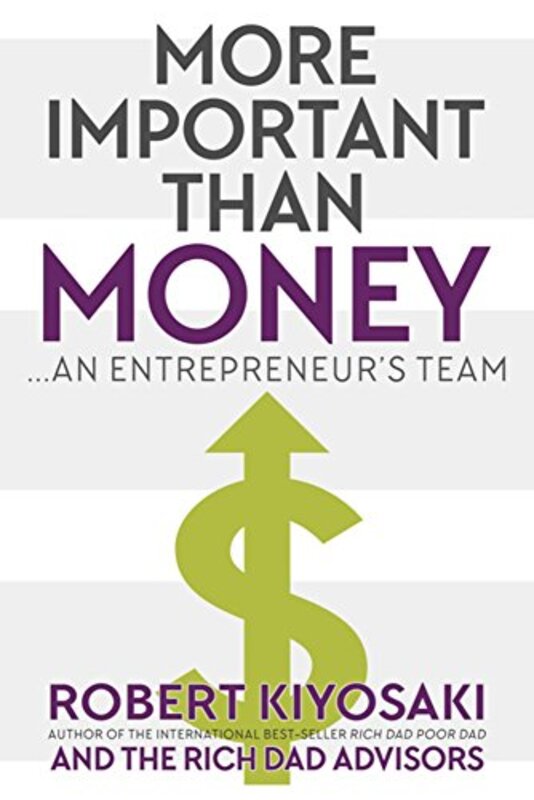 Book cover for "More Important Than Money" by Robert T Kiyosaki